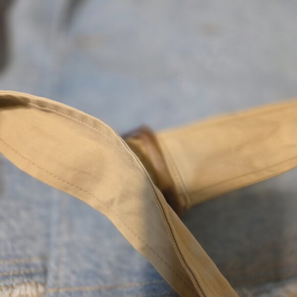 Do by Dee Ocleppo Julia Mixed Media Trench Coat NWT XL- All buttons removed - Picture 5 of 16